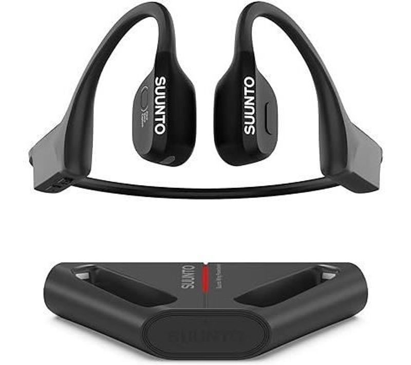 Écouteurs Sans Fil Sport - Suunto Wing - Conduction Osseuse - Powerbank Inclus - Noir