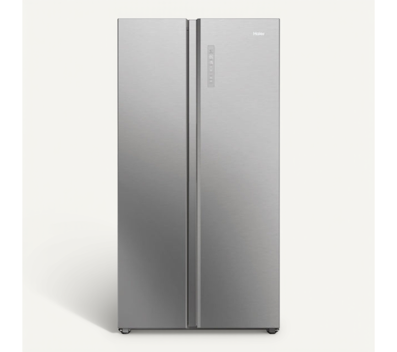 Frigo Américain Encadré/autoportant 611 L à Platine Hsw79f18anmm, Acier Inoxydable