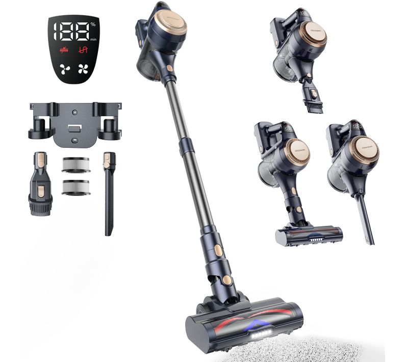 P11 Lite - Aspirateur Balai Sans Fil - Anti-enchevêtrement - Tige Télescopique Réglable - 40Kpa