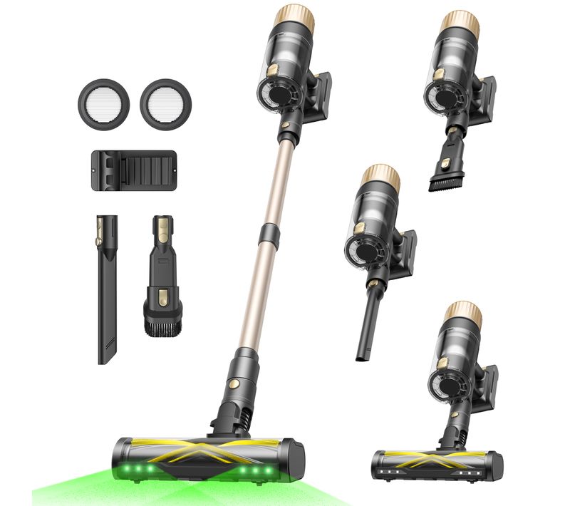 Aspirateur Balai Sans Fil  -150aw/580w-70min/75kpa- UU15-Technologie Greeneye™