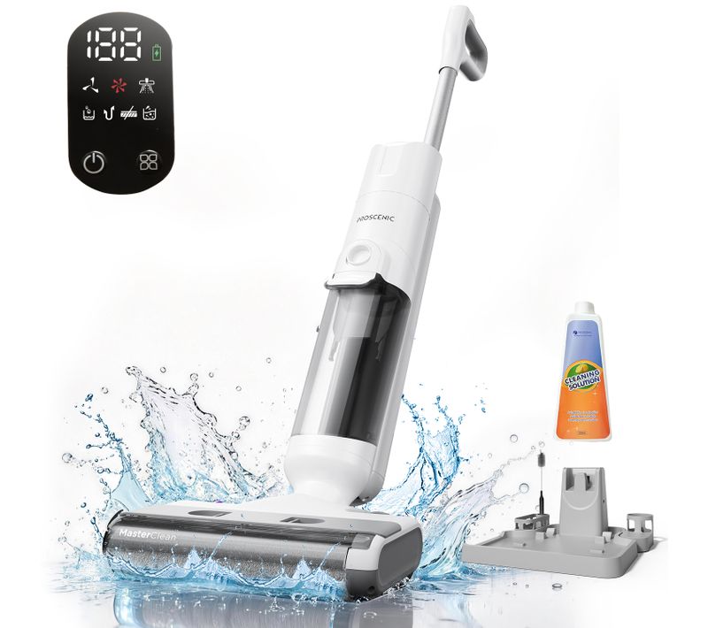 Aspirateur Laveur Sans Fil - F010 Ultra - Aspirateur Eau Et Poussière - 60min/1,3l - Autonettoyage