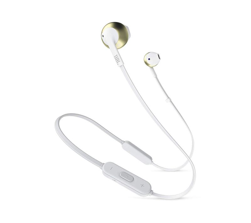 Ecouteurs Sans Fil Bluetooth Jbl Tune 205bt Champagne Gold