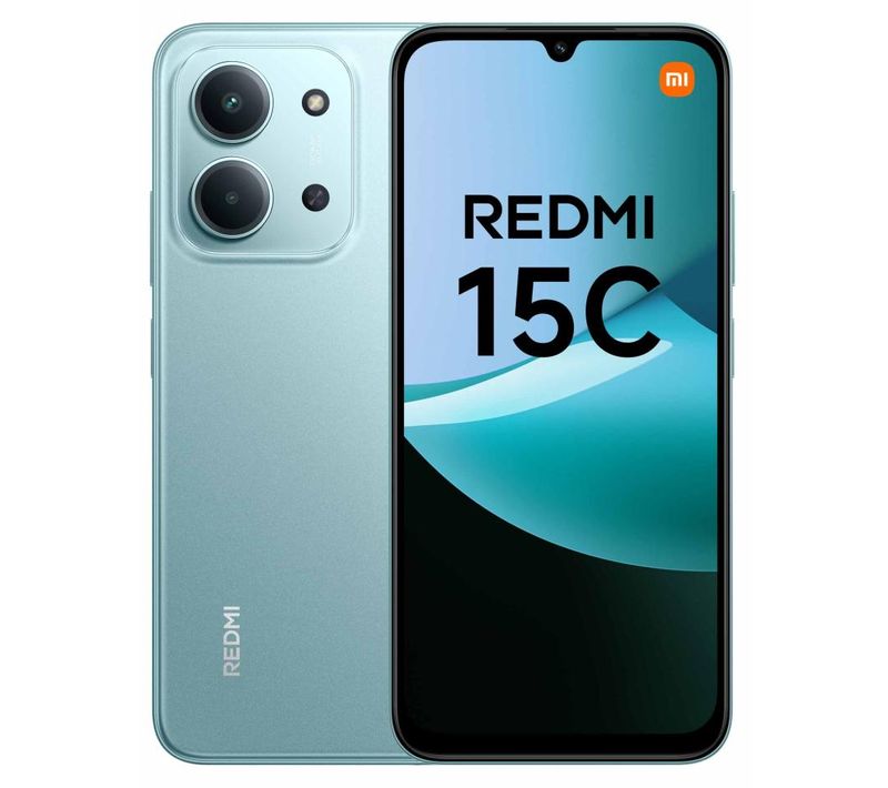 Smartphone Redmi 15c 17,5 Cm (6.9") 4g USB Type-c 4 Go 128 Go 6000 Mah Vert