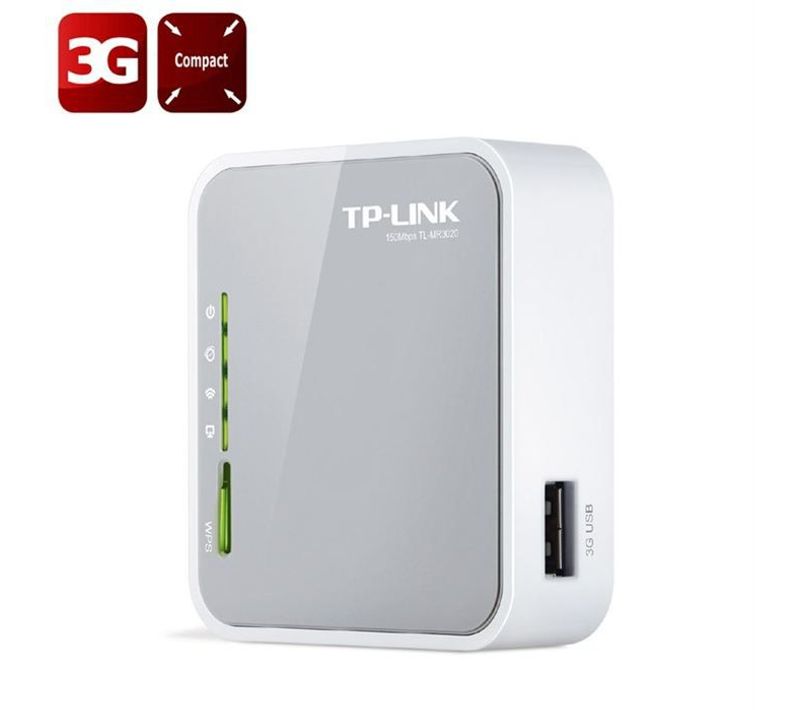 Router Portable 3g Tl-mr3020 150n 3g/wan