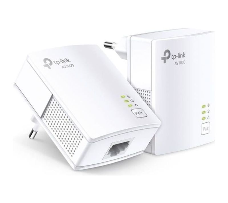 Pack De 2 Adaptateurs Cpl Avec 1 Port Gigabit 1000 Mbps - Tl-pa7017 Kit