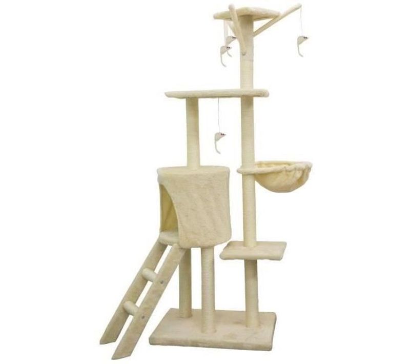 Jipsy Arbre à Chat Beige 79 X 34 X 138 Cm Beige