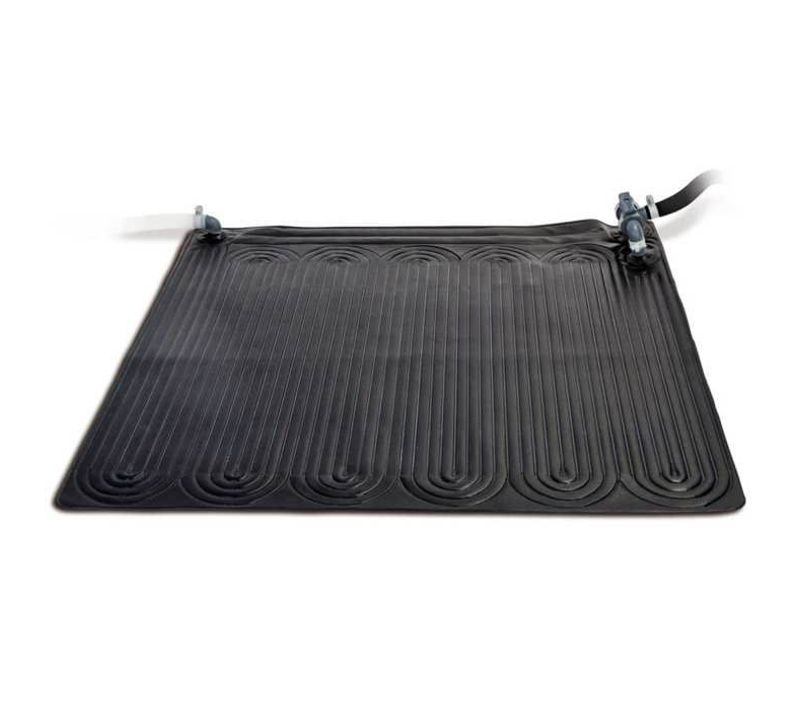 Tapis Solaire Chauffant Pvc 1,2x1,2 M Noir 28685 91056