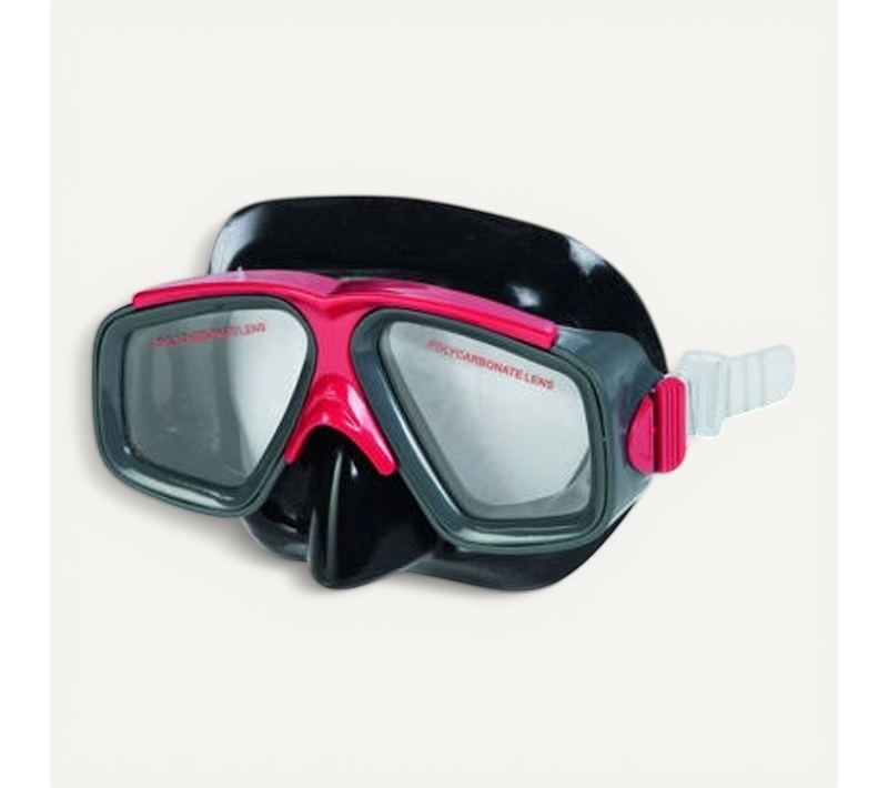 Masque De Plongée Intex Surf Rider-rouge