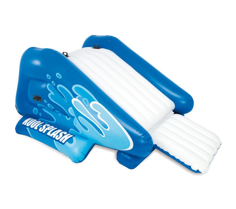 Toboggan Gonflable Pour Piscine Enterrée, 333 X 206 X 117 Cm