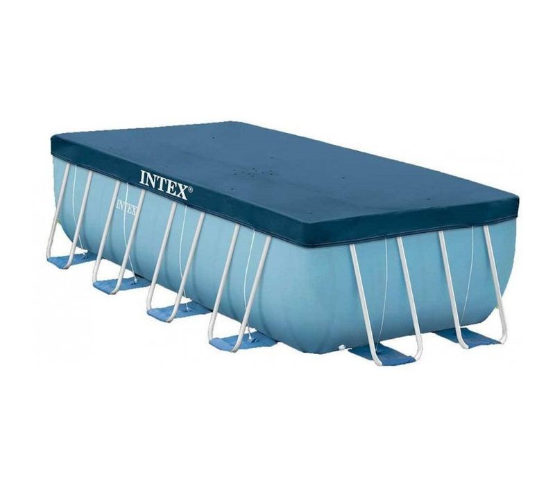 Bache 4x2m Pour Piscine Tubulaire Rectangulaire Intex
