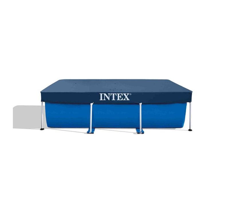 Bâche 3x2m Pour Piscine Tubulaire Rectangulaire Intex