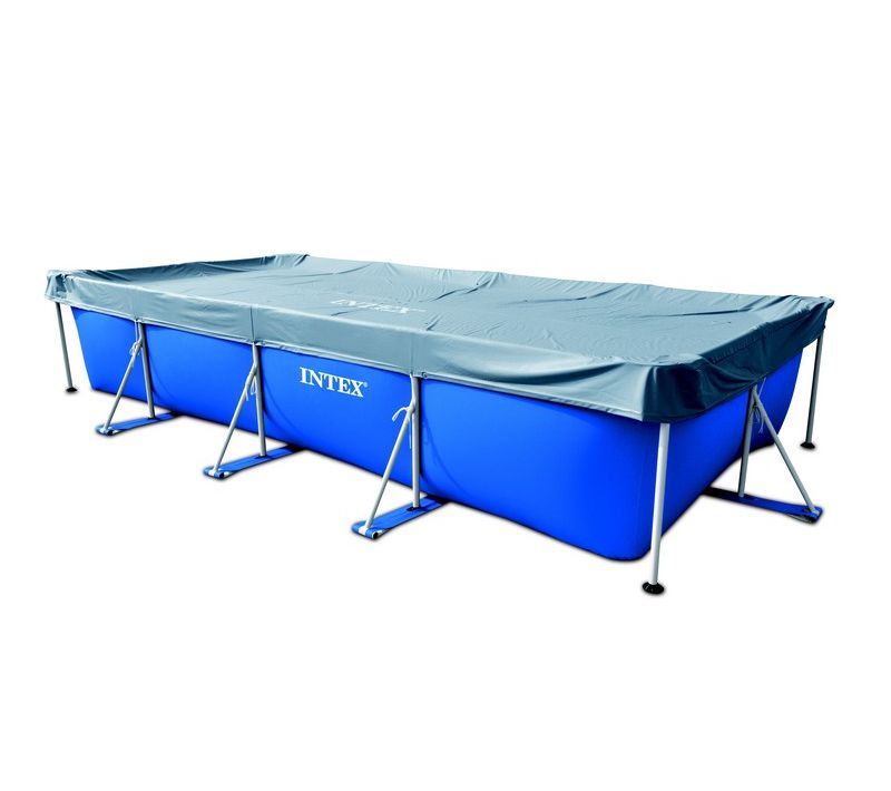 Bâche 4,5 X 2,2 M Pour Piscine Tubulaire Rectangulaire Intex