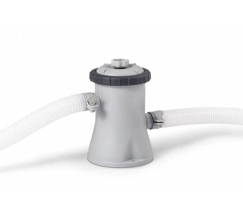 Pompe à Cartouche C330 - 1,25 M3/h (1250 L/h) Pour Piscine Hors-sol, Grise