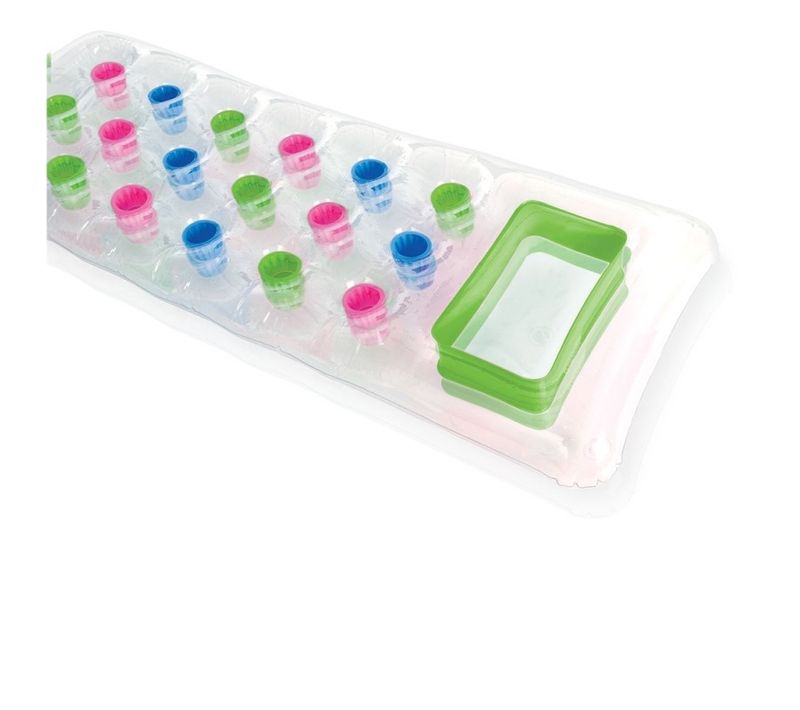 Matelas Transparent à Poches Intex