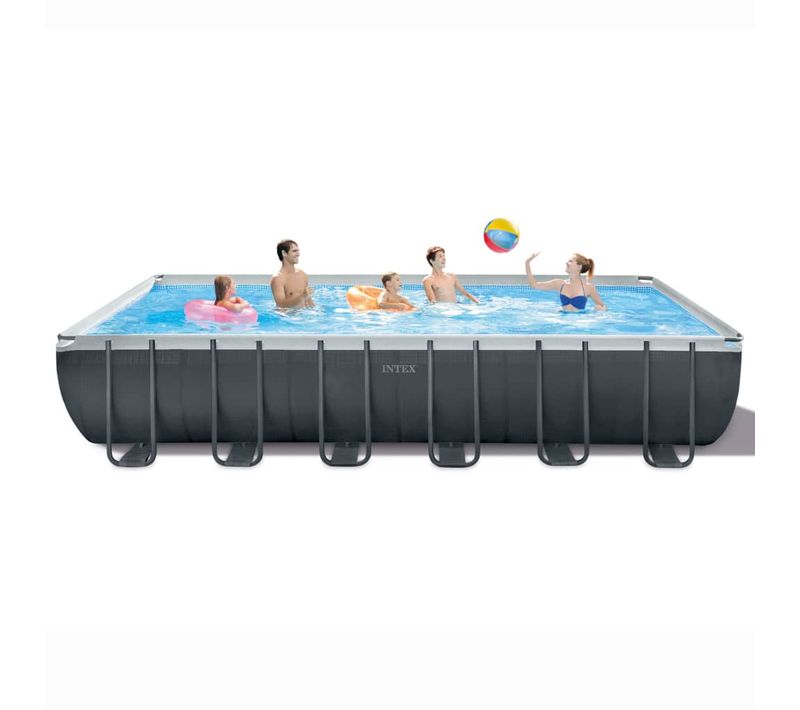 Kit Piscine tubulaire Ultra XTR Rectangulaire 7,32 x 3,66 x 1,32m - Gris