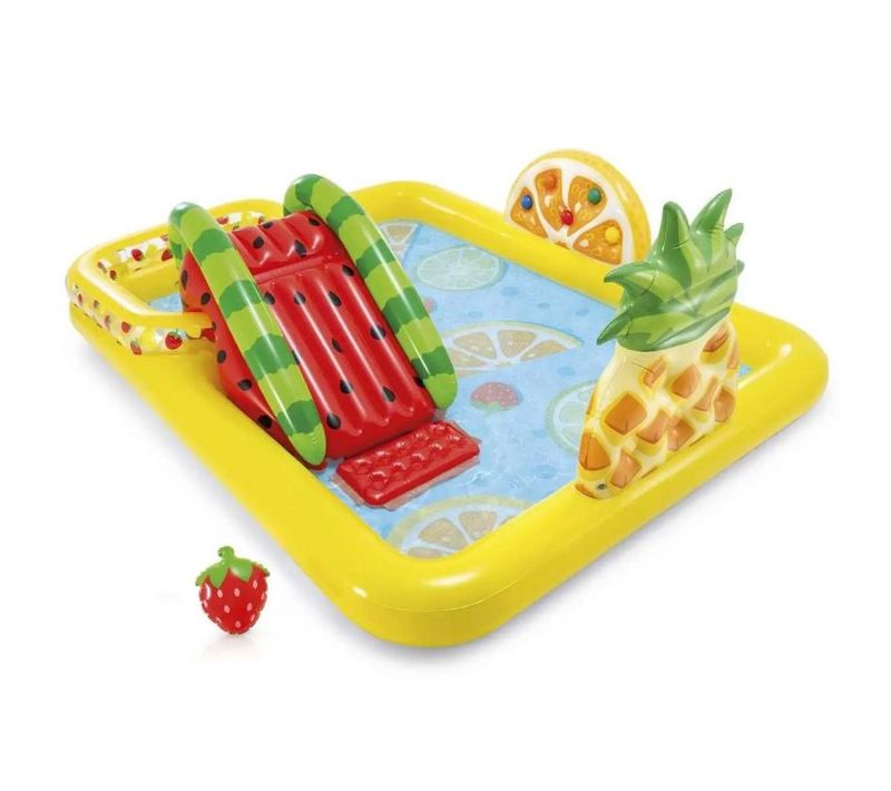 Aire De Jeux Gonflable Fruity Intex