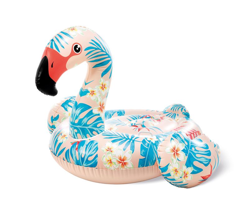 Flamant Rose Tropical Gonflable
