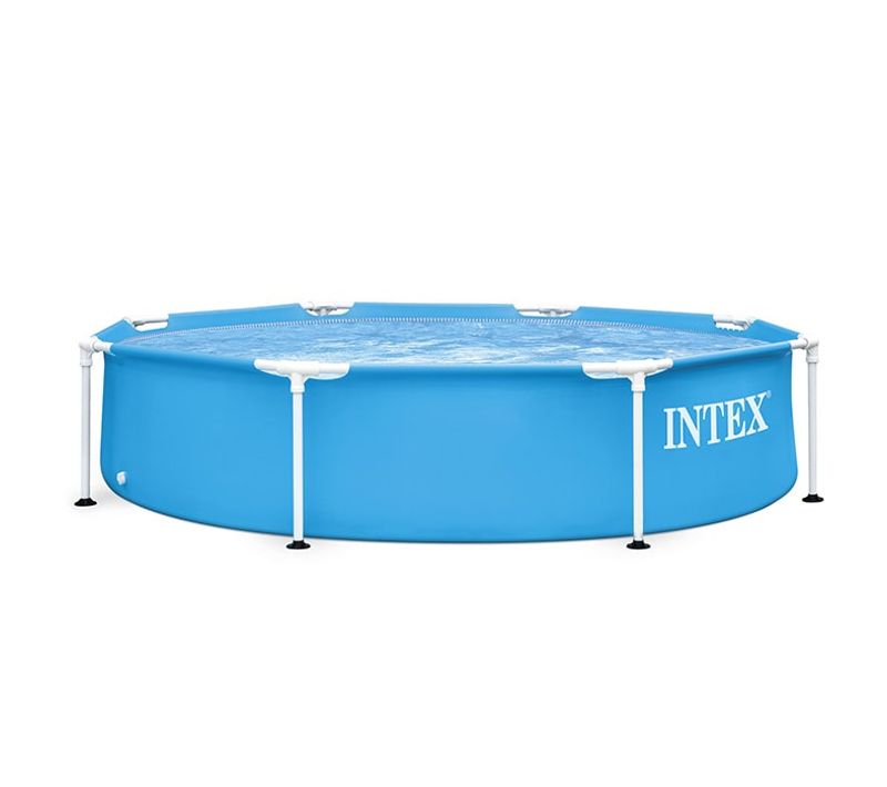 Piscine Hors Sol Tubulaire Metal Frame - 244 X 51 Cm - Ronde - 28205np
