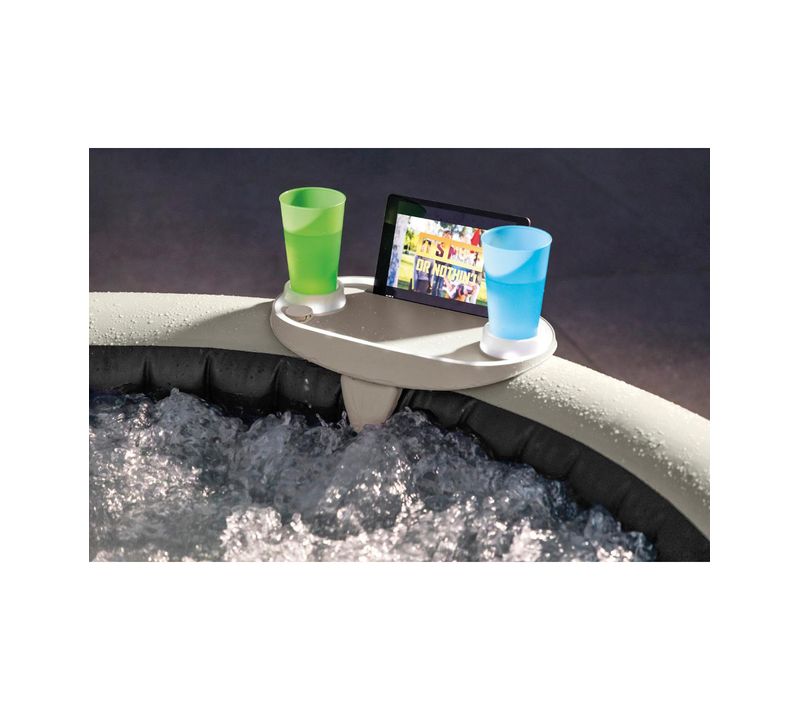 Plateau Lumineux Support Pour Tablette Et Porte-verres Intex Pour Spa Gonflable