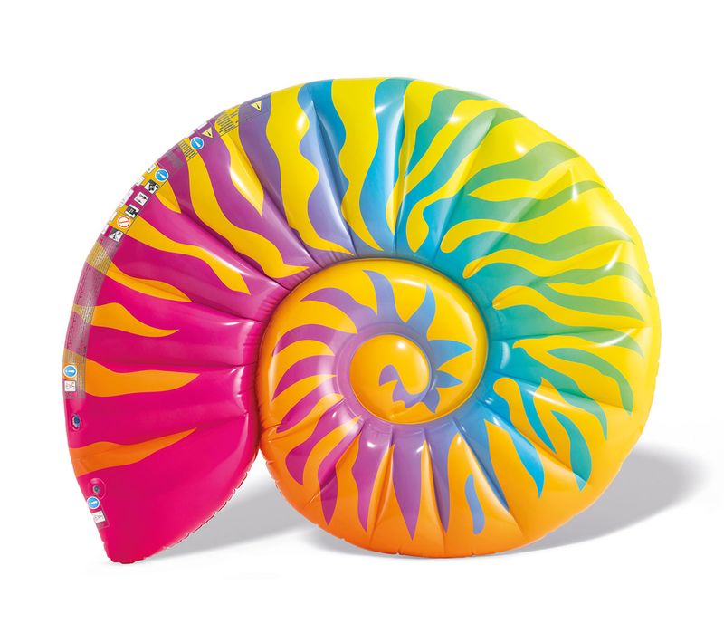 Ile Flottante Gonflable Coquillage