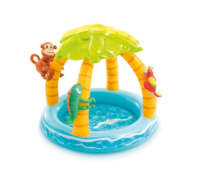 Piscine Gonflable Tropicale