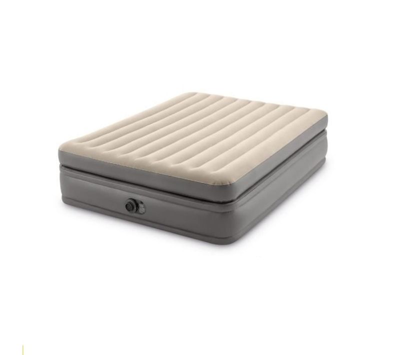 Matelas Gonflable - Prime Comfort - 2 Personnes - 152 X 203 X 51 Cm - Gris