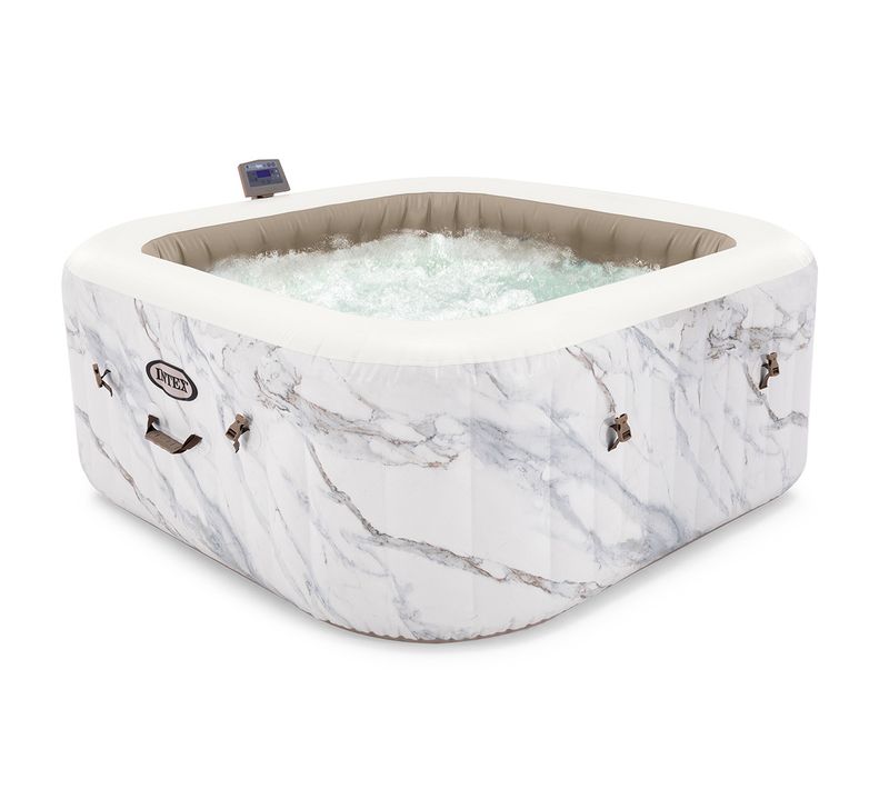 Spa Gonflable Purespa Calacatta Carré Bulles 4 Places