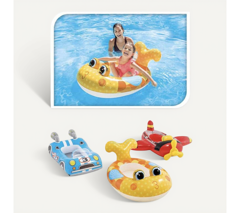 Bateau Gonflable Pool Cruiser Intex Poisson