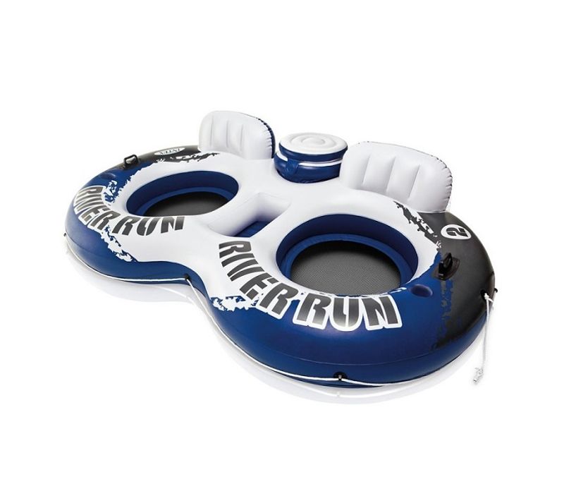 Double Fauteuil Gonflable Intex River Run + Glacière Gonflable