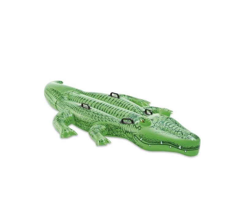 Alligator Géant À Chevaucher 203x114 Cm