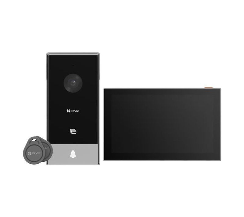 Visiophone Connecté Filaire HP5 - 7" Tactile Couleur, Caméra 1080p, Rfid
