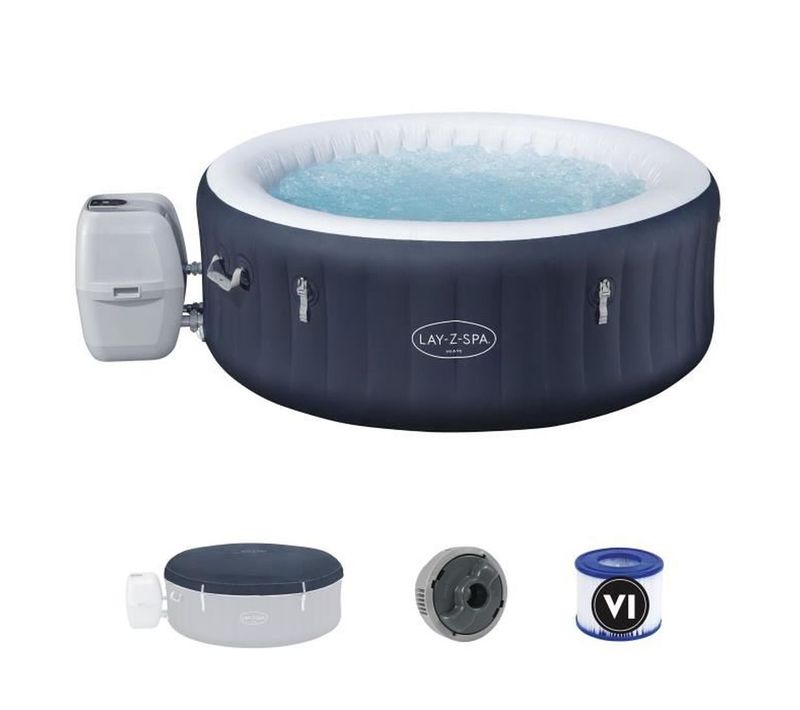 Spa Gonflable Miami Airjet 2–4 Places 180 X 66 Cm - 120 Jets