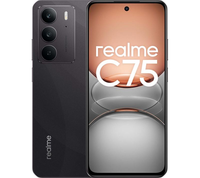Smartphone C75 17,1 Cm (6.72") Double Sim Android 14 4g USB Type-c 8 Go 256 Go 6000 Mah Noir