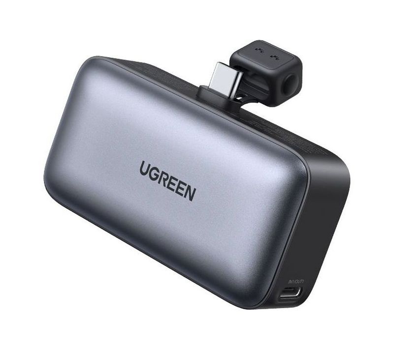 Nexode 5000 Mah — Batterie Externe USB-c Avec Support Pliable Et LED, 22,5 W