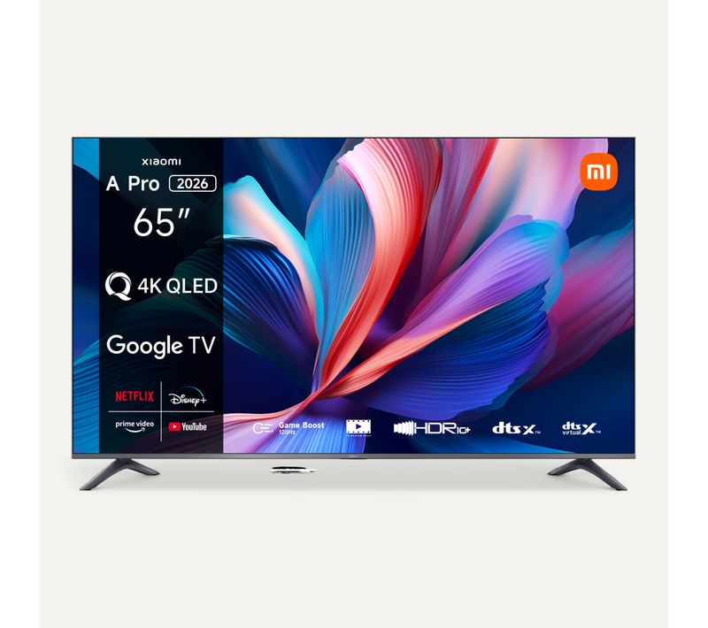 Téléviseur UHD 4K QLED 65'' XIAOMI 165 cm ELA5990EU Noir