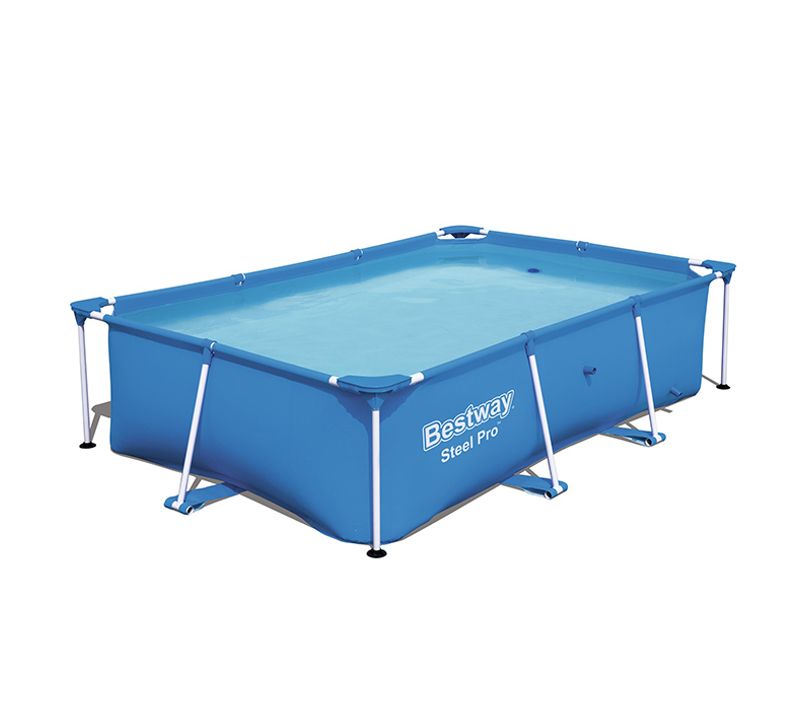 Piscine Tubulaire Bestway Rectangulaire Steel Pro 2,59 X 1,70 X 0,61 M