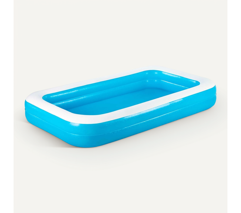 Piscine Rectangulaire 305x183x46 Cm Bleu
