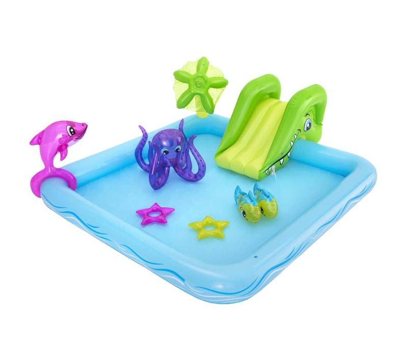 Aire De Jeux Pataugeoire Fantastic Aquarium 239 X 206 X 86 Cm Avec Fontaine