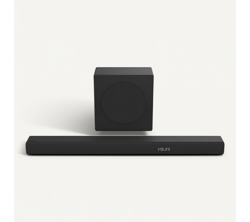 Barre De Son 3.1 Ch Avec Caisson Sans Fil 180 W — 480 W Total, Bluetooth 5.3