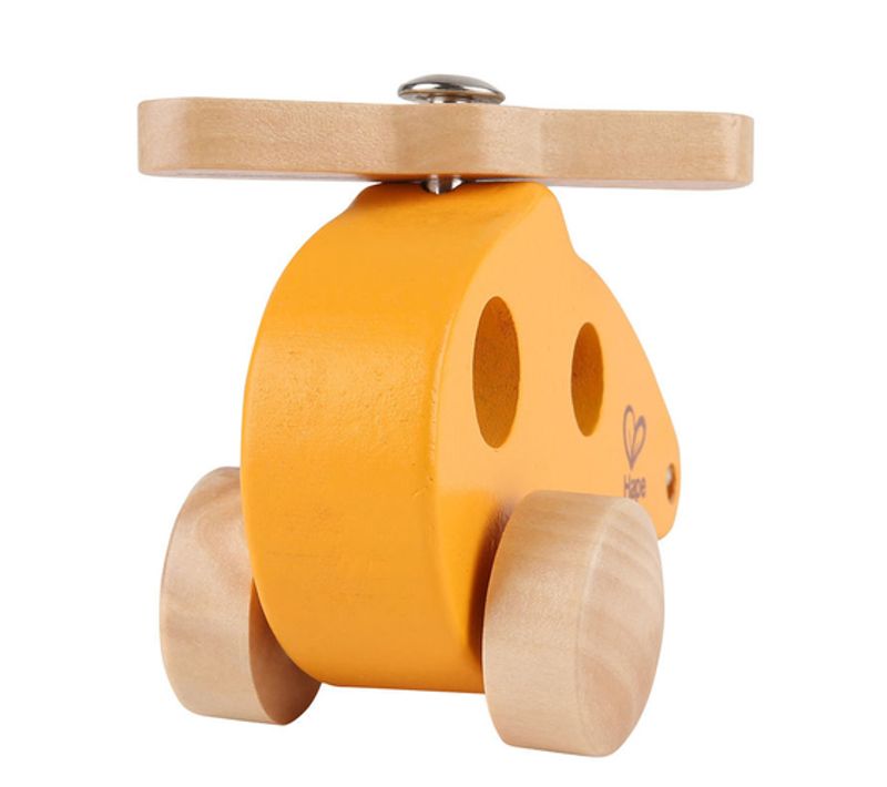 Jouet à Pousser Petit Helico Bois