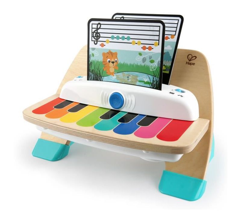 Baby Einstein Piano Magic Touch - Jouet D'éveil Musical En Bois Tactile Et Électronique