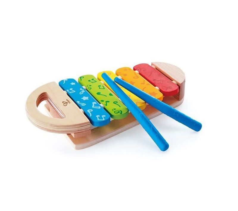 Jouet D'éveil Musical En Bois - Xylophone Arc-en-ciel