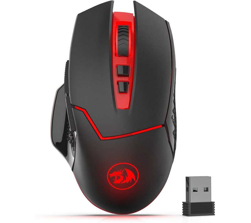 Souris Gamer Mirage (m690) Sans Fil / Wireless 7 Boutons, 4800 Dpi, Optique, Recepteur Usb