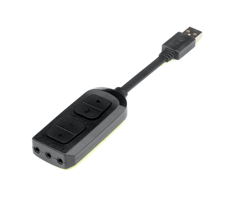 Carte Son Circe (ha100) Usb, Entrée Micro, Sortie Casque, Sortie Casque, Boutons De Contrôle