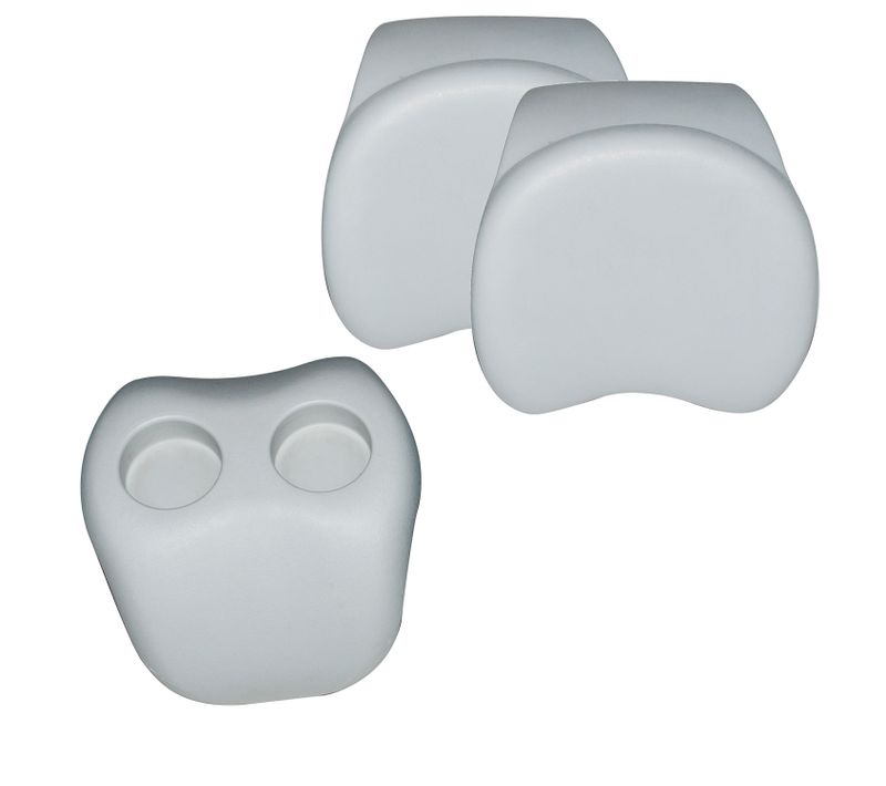 Lot De 2 Appuie-tête Et 1 Porte-gobelets