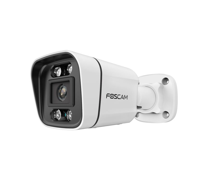 Caméra Ip Extérieure Avec Spots - V8ep Blanc