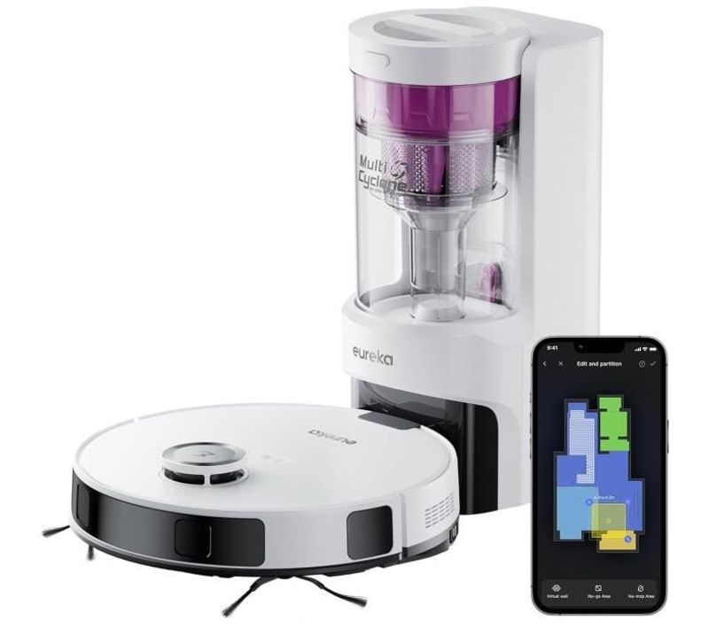 Aspirateur Robot Laveur - E10s Blanc - 4000 Pa - 180 Min - 200 Ml