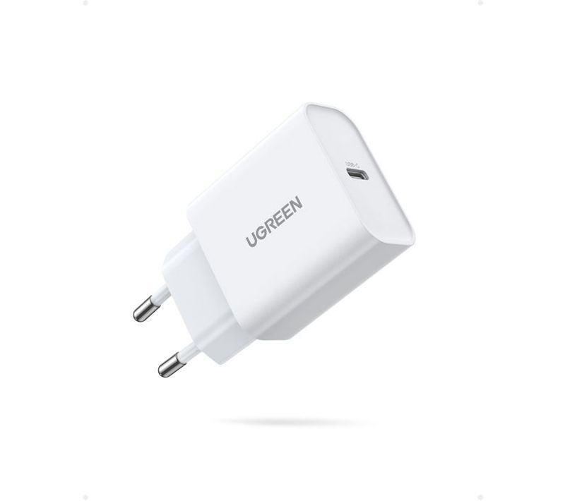 Chargeur Secteur - 1 Port USB-c - 20w - Blanc