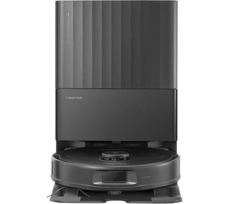 Qrevo Plus Black - Aspirateur Robot Laveur Avec Station - Serpillere Extensible - Puissance 7 000 P