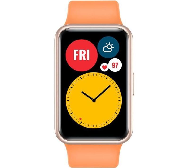 Montre Connectée Watch Fit Ecran Amoled 1,64" 456x280 Pixels Orange Cantaloup